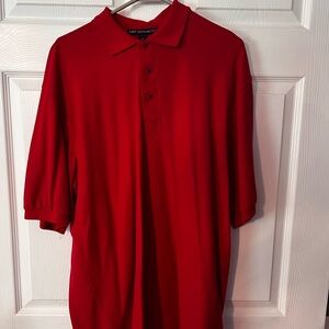 Port Authority Men's Bold Red Polo Shirt